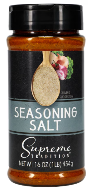 SUPREME Tradition 'Seasoning Salt' Gewürz Salz 454 gr